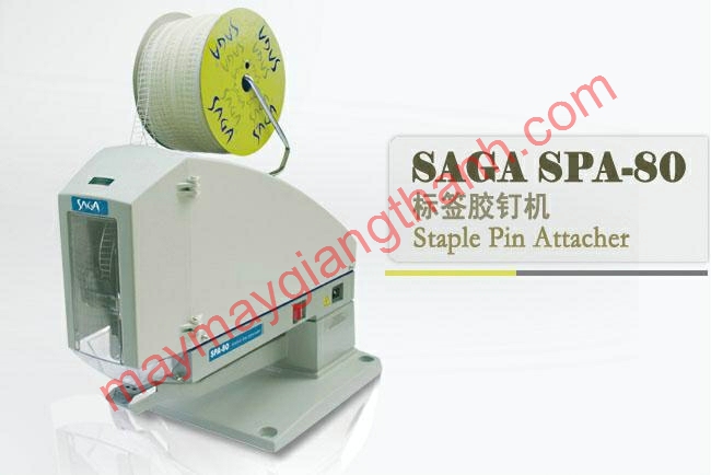 Máy bắn đạn nhựa vòng Staple Pin Attacher SAGA