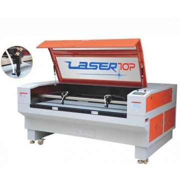 Máy cắt Laser ngành may 2 đầu 